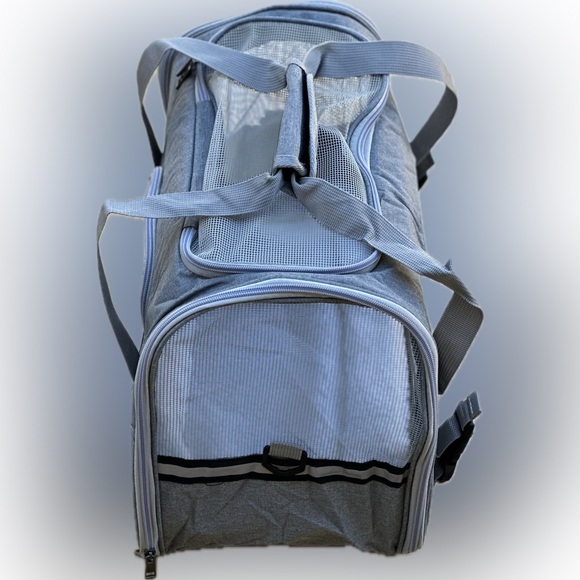 Pet Dog/Cat Carrier Bag Soft Sided Comfort Travel Tote Case Airline Approved US - Picture 7 of 9